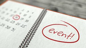 Event on calendar