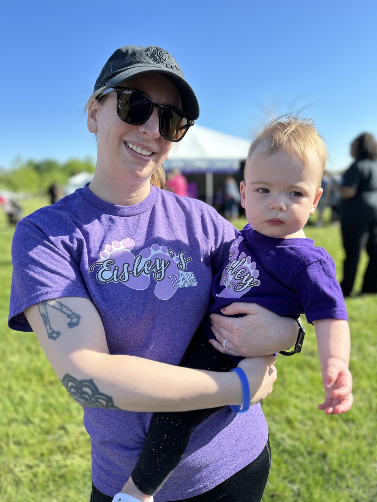 Marching Toward A Better Future - Lauren and daughter
