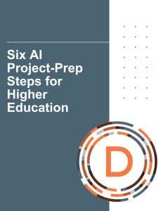 Six AI Project-Prep Steps for Higher Education Cover