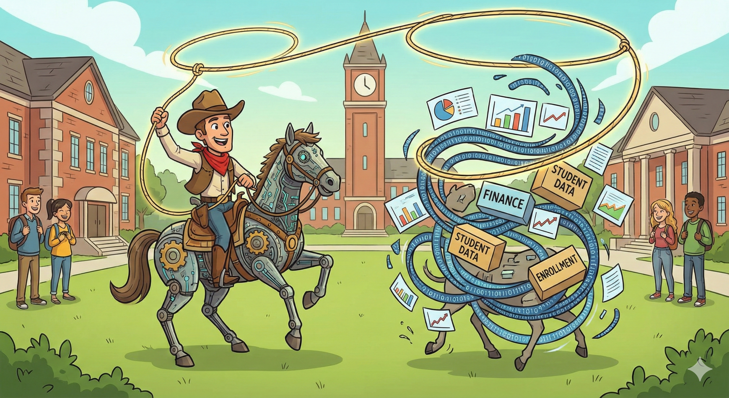 Data Wrangling on a college campus