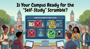 Accreditation for higher ed data collecting